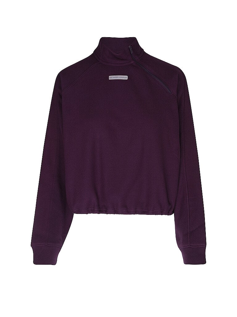 UNDER ARMOUR Damen Sweater UA Performance 1/4 Zip lila | XS